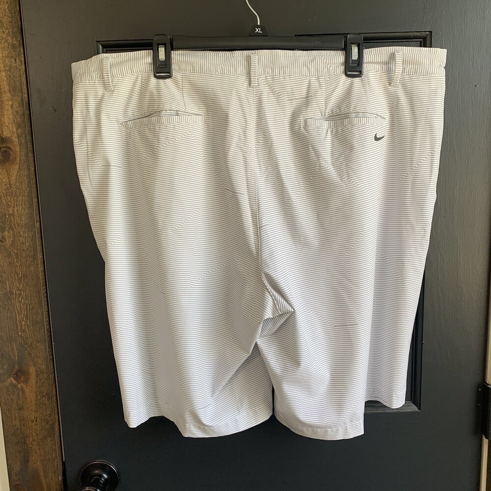 Nike Golf Men Dri-Fit Short Performance Chino Sz 42 Standard Fit Flat Front - Picture 5 of 14
